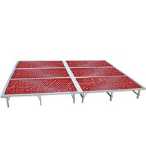 공연무대 조립식 스테이지 무대바닥 접이식 이동식 무대 설치