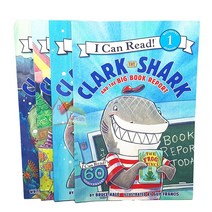 국내 1일 배송 I can Read 1단계 Clark the Shark 아이캔리드 샤크 4종 세트 AR 2점대 영어 원서 귀여운 상어 이야기 음원제공