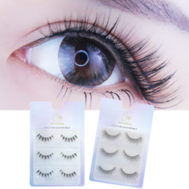 [ 1+1 ] 하나 사면 하나 더! (역대급 할인) 3D속눈썹 셀프속눈썹연장 아이래쉬 인조속눈썹, 3D속눈썹M11(3쌍/세트) x 1세트, 3D속눈썹M11(3쌍/세트) x 1세트