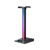 Rapoo VH10RGB 멀티 포트 리듬 매직 백라이트 게임 헤드셋 홀더