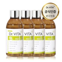 닥터비타 민감성피부 진정 유수분 밸런스 집중케어 비타민 B 스킨 토너 200ml, 4개