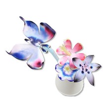 크로마토그래피 꽃과 곤충 4명 set, 1개