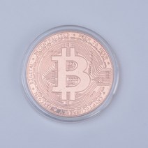 기념주화 비트코인선물 모형소품금도금 비트코인 기념 동전 컬렉션 절묘한 선물 아트웍 상자 포함 금, 03 적갈색