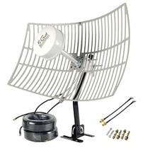 SIGNALPLUS Parabolic 안테나 키트 2x2 MIMO 안테나 5G 4G LTE 안테나 실외 방향 Wi-Fi 안테나 장거리 5G 4G LTE 라우터 TS-9 SM