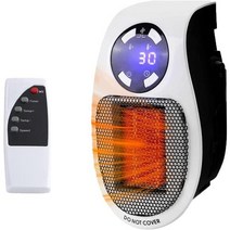 인스타 히트 히터 500w PTC 세라믹 세이프히트 프로 X 에너지 절약 자동 온도 조절기12H 타이머 포함 실내 욕실용흰색, 하얀, 하얀