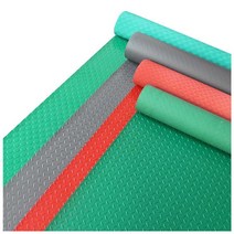 바닥 고무매트 현관 논슬립 PVC 패드 수영장 플라스틱, 길이10m (친환경 PVC)폭1.2m -블랙