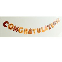 축하 가랜드 congratulation 영문 문자 글자 알파벳 합격기념 통과 알파뱃 스펠링 가렌드
