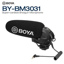 보야 BOYA BY-BM3031 방송용 지향성 샷건 마이크, 상품선택