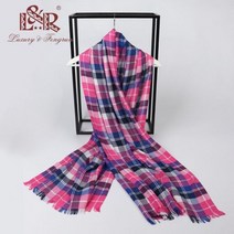 겨울 남성 여성 술 격자 캐시미어 스카프 사상가 따뜻한 목도리 가을 긴 커플 랩 남여 머플러 히잡, 2