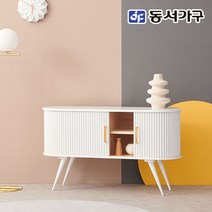 동서가구 네오 로드리 원목 템퍼보드 슬라이딩 미닫이 1200 거실장 tv다이 NEO684, 월넛그린