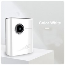 가정용 조용한 무소음 습기제거 제습기 전기 스마트 수분 흡수기 음소거 스마트 타이머, 하얀, 일본