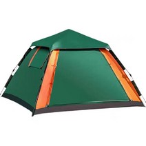 Lvcaofang A-088 그늘막 텐트, Dark Green, 3-4인