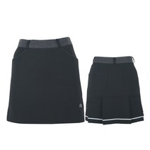 페라어스 여성용 뒷면 한줄 테잎 주름 골프 스커트 ASBU4108F0