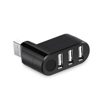 엔템 맥북 노트북 빠른 3.0 허브, 블랙(USB 3.0)