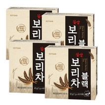 꽃샘 블랙보리차 40T X 4