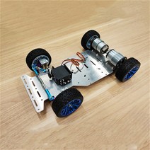 Stm32 스마트 카 개발 보드 섀시 차동 코딩 전기 로봇 스티어링 암 메이커 교육용, 01 Chassis no controls