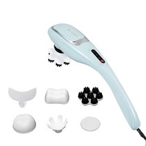 닥터웰 핸드 안마기 6종 교체봉 어깨 허리 복부 전신 마사지기 DR-2050 (민트), 핸드안마기 DR-2050 (민트)