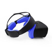 가상현실 vr 게임기 풀세트 3 in1 페이스 패드 amp oculus rift s 안경 아이 마스크 페이스 마스크 스킨 리프트 s 액세서리 용 전면 후면 폼 실리콘 커버호환, 협력사, 푸른