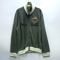 HENRYCOTTON 헨리코튼 자수패치 맨투맨 집업점퍼 C735
