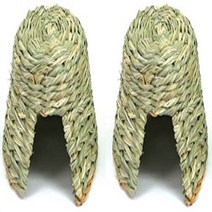 Ware Manufacturing 2 Pack of Nature Huts Medium 8 Inch Chewable Small Pet Hideouts, 1