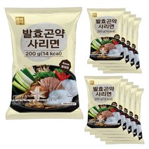 빼빼곤약 발효곤약사리면200g x 10팩 (100g당 7kcal), 200g, 10개입