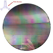 전기 전자 부품 실리콘 웨이퍼 8 인치 완전 칩 IC 포토 리소그래피 회로 CMOS 브래킷 포함, 03 밀