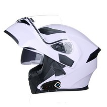 소두 루비 경량 신제품 블루투스 헬멧 플립업 바이저 듀얼 렌즈 카스코 모토 쿨 오토바이 풀페이스 모터바, 03 White K8 BT_01 M, 03 White K8 BT_01 M