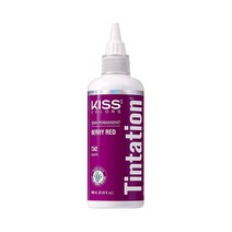 [정품] Kiss Tintation 반영구 헤어 컬러 트리트먼트 148ml (US 5액량, Berry Red