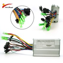전기 자전거 컨트롤러 LCD LED DC48V/36V 14A/20A 250W/350W/500W 모터 브러시리스 컨트롤러 Ebike 스쿠터 세발 자전거 액세서리|전기 자전거 부대, 1개, 단일, 36V 12AH LED