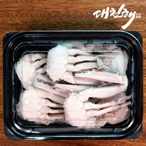 장안씨푸드 국내산 손질 절단 숫꽃게(중), 1개, 1kg