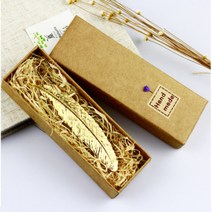 금속책갈피 북마크 북마커 독서용품 기념품 세트, 3.로즈골드