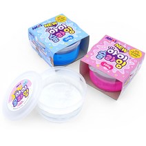 [문구조아] 아모스 아이슬라임 300g 클레이 슬라임 만들기 재료 하늘, 3개