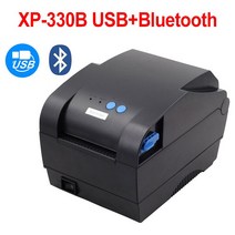 라벨 스티커 용지 Xprinter-열전사 바코드 80mm 20mm-80mm 블루투스 365B 370B 330B LAN 블루투스 USB, XP-330B BLUETOOTH, 영국 플러그, ES