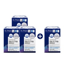 [Dr. Phyto] 닥터파이토 칼슘 마그네슘 비타민D 폴리감마글루탐산 식물성 임산부 뼈 영양제 90정, 4박스, 800mg