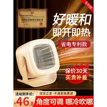 니아이몰 가정용 소형 발난로 온풍기 사무실 캠핑용, 그린 1200W