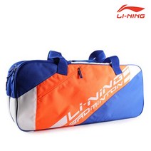 리닝 2단 배드민턴가방 6PACK 스포츠용품점, 오렌지_블루