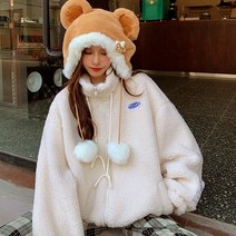 로지 클라우드 후리스 집업 자켓