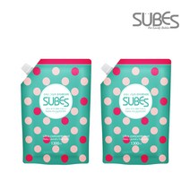 슈베스 고농축 유아세탁세제 리필 1300ml, 2개