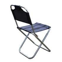 옥외 낚시 의자 옥스포드 직물 접히는 발판 캠핑 하이킹 접이식 좌석