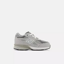 뉴발란스키즈 990v3 그레이 프리미엄 오리지널 클래식 스웨이드 유아 쿠셔닝 운동화