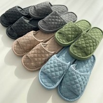 푹신푹신한 워셔블 실내화 거실화 층간소음방지, 1개, 스카이