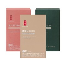 밀크티 진한 향과 맛 공차클래식 제주그린 딸기얼그레이 밀크티 3종 세트, 3개