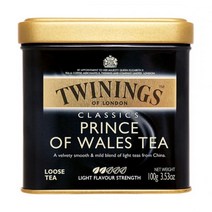 트와이닝 TWININGS 홍차/허브티 프린스오브웨일즈 틴, 100g, 1개
