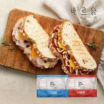 바르닭 깜빠뉴 닭가슴살 샌드위치 2종 혼합 세트, 깜빠뉴 샌드위치 2종 4팩
