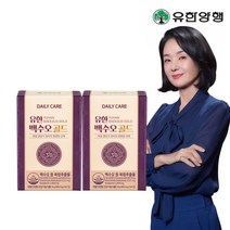 유한 백수오 골드 60정 2개 여성 갱년기 기능성 원료, 단품, 단품