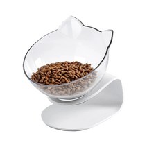 칼리펫 반려동물 사료밀폐용기 2.5L 강아지 고양이 사료보관함 2kg 계량컵 PET BOWL 고양이 애견 식기 캐릭터 밥그릇 물그릇, PET BOWL_크리스탈