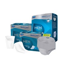 [몰리케어] 몰리메드 맨 패드 남성용 요실금 포맨 주간용 야간용 남성 요실금 패드 성인남성기저귀, 주머니형(주간용)14개입, 1팩