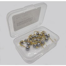 노미스 지그헤드 벌크형 볼락 전갱이 우럭 낚시바늘 루어 훅 다잡을꼬니 강추 낚시아이템, 20pcs, 금색 #8 (대표 바늘), 0.5g