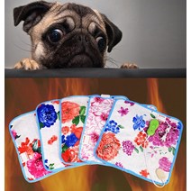 반려견온열매트 전기 usb 발열 패드 중형견 소형 40x4 0/60cm 애완 동물 전기 난방 패드 개 고양이 방수 침, 01 Random Patterns_01 40x40cm