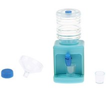 미니 냉온 수기 정수기 시뮬레이션 물 디스펜서 인형 액세서리 위한 주방 장난감 선물, 스타일 1